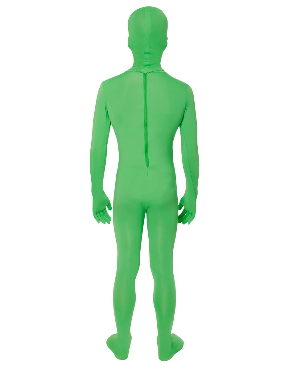 Spirit Halloween Kids Green Alien Skin Suit Costume 4 Spirit Halloween Kids Green Alien Skin Suit Costume - Image 2