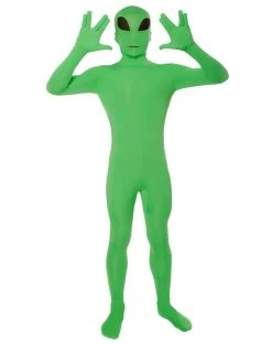 Spirit Halloween Kids Green Alien Skin Suit Costume 8 Spirit Halloween Kids Green Alien Skin Suit Costume -HALLOWEEN COSTUMES Sales 01414929 c