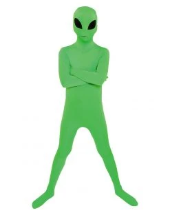 Spirit Halloween Kids Green Alien Skin Suit Costume 9 Spirit Halloween Kids Green Alien Skin Suit Costume -HALLOWEEN COSTUMES Sales 01414929 d