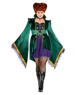 Spirit Halloween Adult Winifred Sanderson Dress - Hocus Pocus