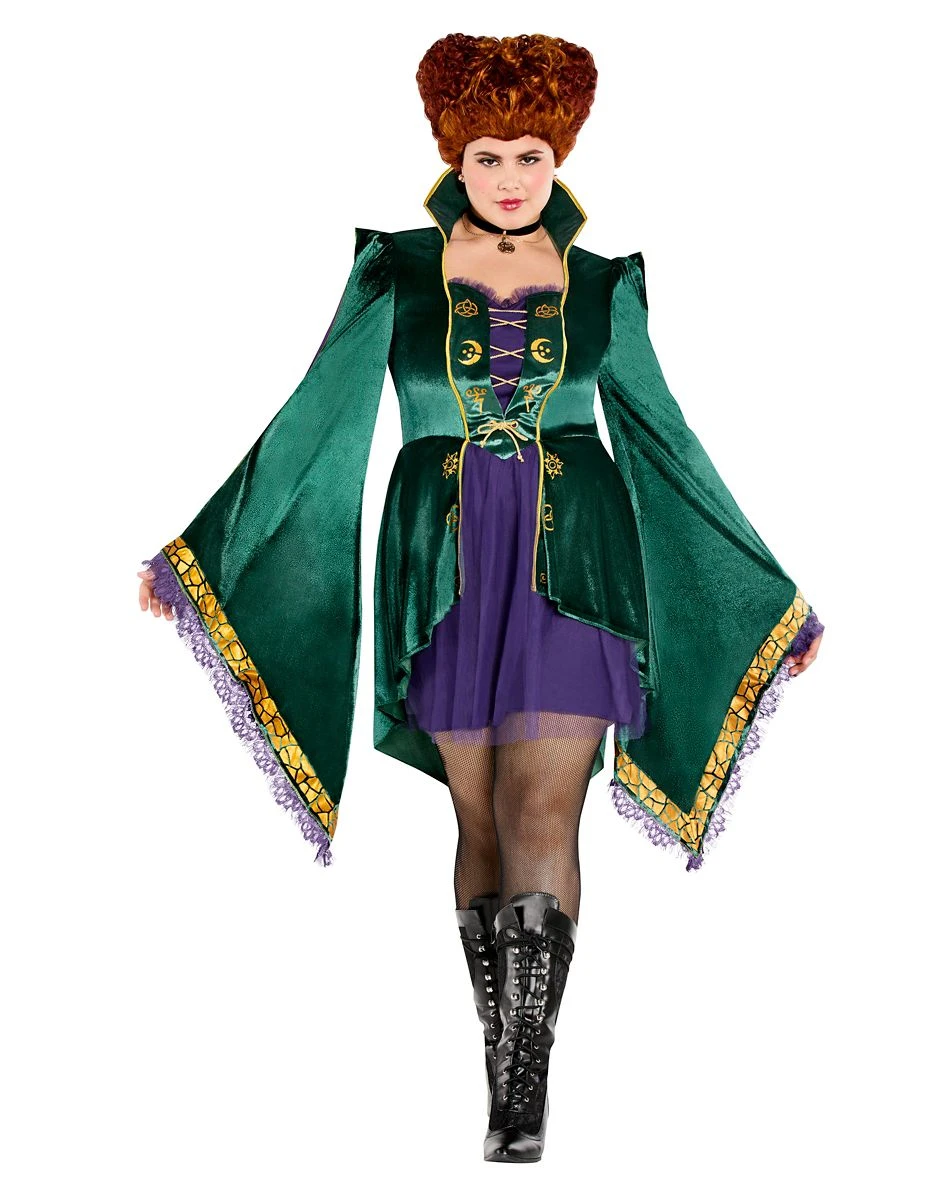 Spirit Halloween Adult Winifred Sanderson Dress - Hocus Pocus 3 Spirit Halloween Adult Winifred Sanderson Dress - Hocus Pocus