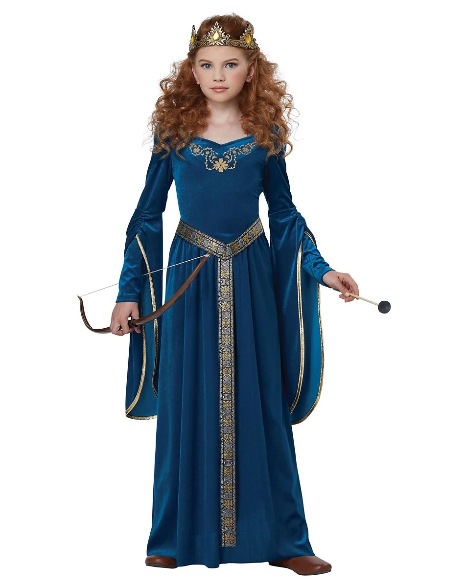 Spirit Halloween Kids Medieval Princess Costume 5 Spirit Halloween Kids Medieval Princess Costume - Image 3