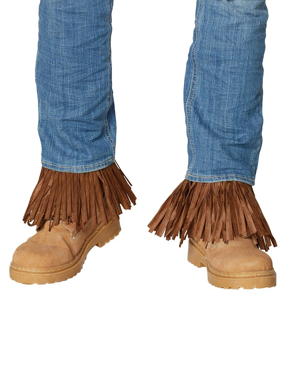 Spirit Halloween Adult Dark Brown Scarecrow Arm and Leg Cuffs 3 Spirit Halloween Adult Dark Brown Scarecrow Arm and Leg Cuffs