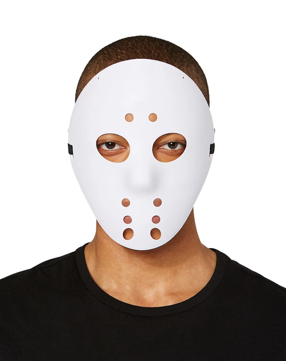 Spirit Halloween Horror Hockey Half Mask 3 Spirit Halloween Horror Hockey Half Mask