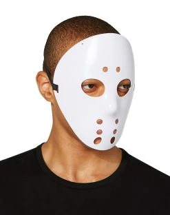 Spirit Halloween Horror Hockey Half Mask 5 Spirit Halloween Horror Hockey Half Mask -HALLOWEEN COSTUMES Sales 01416973 b