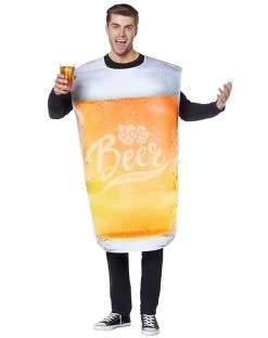 Spirit Halloween Oktoberfest Adult Pint Glass Beer Costume