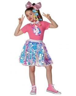 Spirit Halloween Kids Unicorn Costume - JoJo Siwa