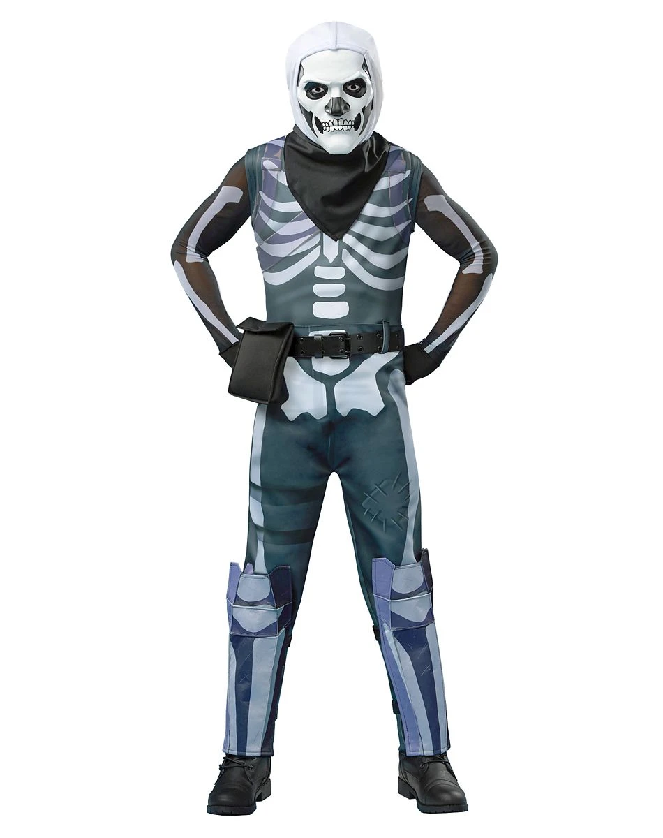Spirit Halloween Boys Skull Trooper Costume - Fortnite 3 Spirit Halloween Boys Skull Trooper Costume - Fortnite