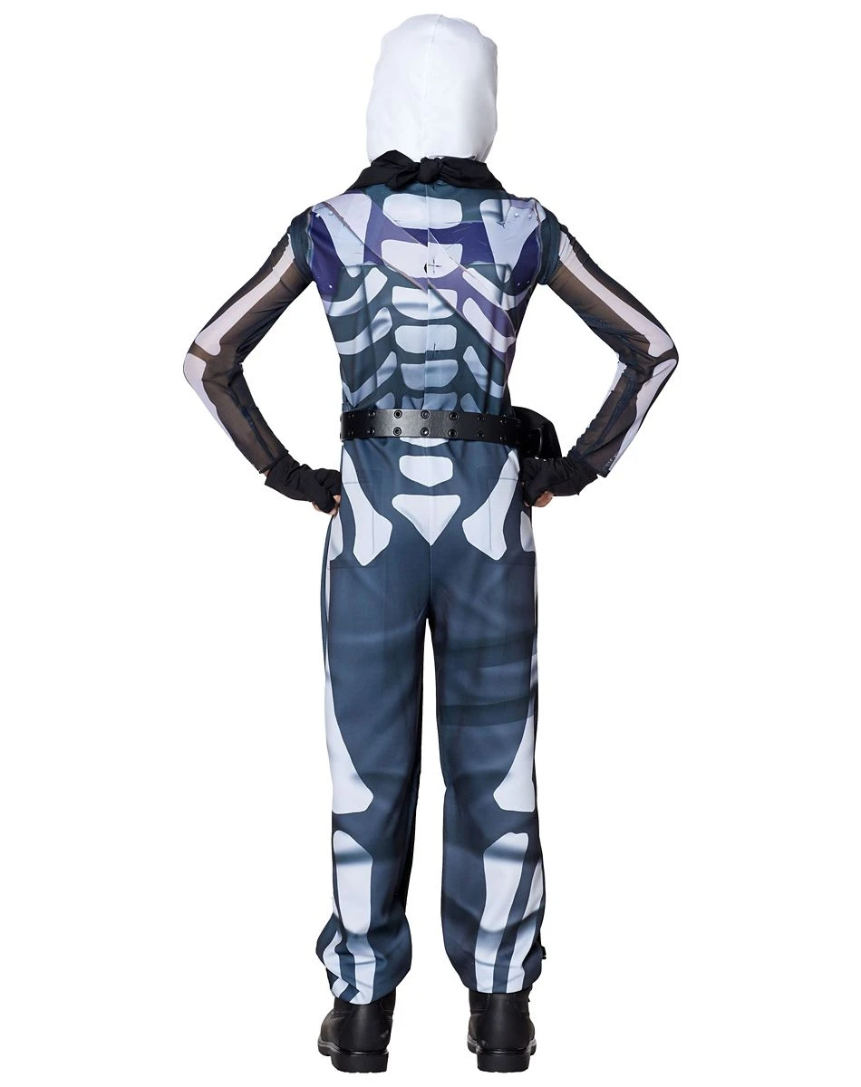 Spirit Halloween Boys Skull Trooper Costume - Fortnite 4 Spirit Halloween Boys Skull Trooper Costume - Fortnite - Image 2