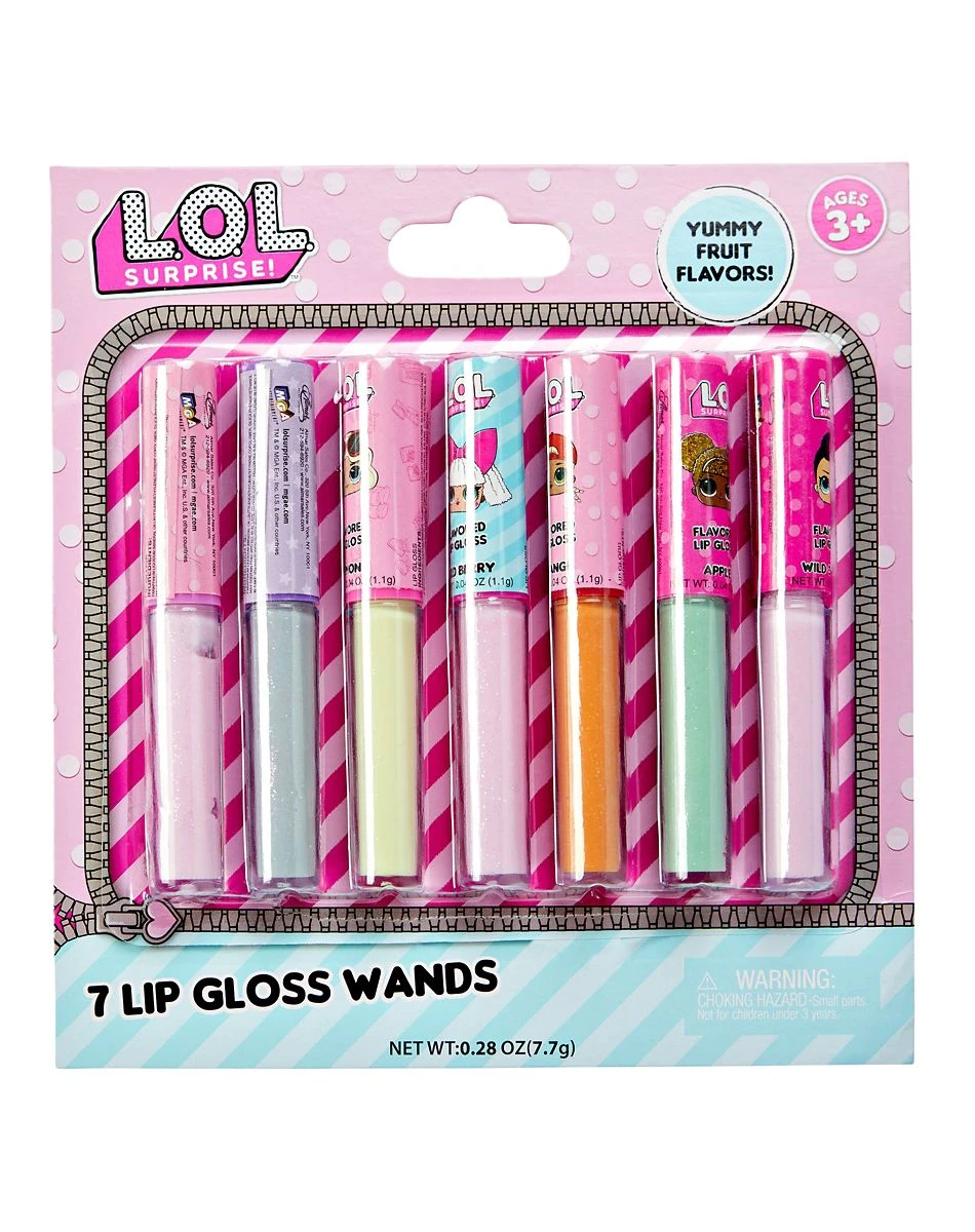 Spirit Halloween Lip Gloss 7 Pack - LOL Surprise Doll 5 Spirit Halloween Lip Gloss 7 Pack - LOL Surprise Doll - Image 3
