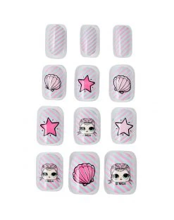 Spirit Halloween Kids Press On Nails 4 Pack - LOL Surprise Doll -HALLOWEEN COSTUMES Sales 01420298 c