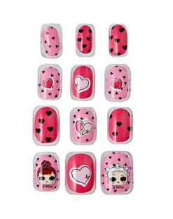 Spirit Halloween Kids Press On Nails 4 Pack - LOL Surprise Doll -HALLOWEEN COSTUMES Sales 01420298 d