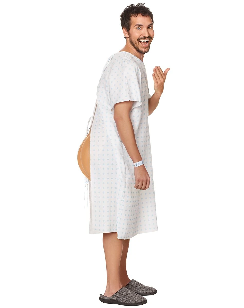 Spirit Halloween Hospital Gown Costume Kit 3 Spirit Halloween Hospital Gown Costume Kit
