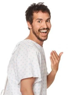 Spirit Halloween Hospital Gown Costume Kit 9 Spirit Halloween Hospital Gown Costume Kit -HALLOWEEN COSTUMES Sales 01424340 c