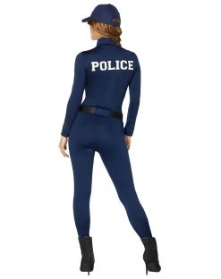 Spirit Halloween Adult Police Officer Catsuit Costume 6 Spirit Halloween Adult Police Officer Catsuit Costume -HALLOWEEN COSTUMES Sales 01424613 b
