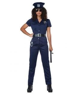 Spirit Halloween Adult Police Woman Costume