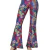 Spirit Halloween Adult Flower Bell Bottom Pants 2 Spirit Halloween Adult Flower Bell Bottom Pants -HALLOWEEN COSTUMES Sales 01425362 a