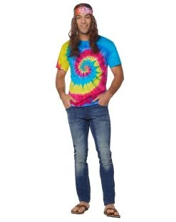 Spirit Halloween '60s Tie Dye T Shirt 8 Spirit Halloween '60s Tie Dye T Shirt -HALLOWEEN COSTUMES Sales 01426923 c