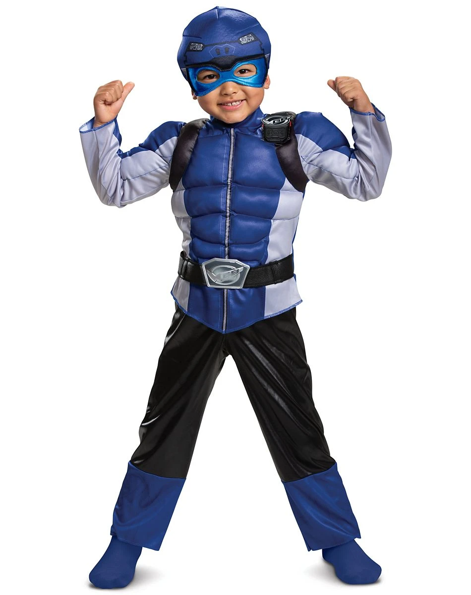 Spirit Halloween Toddler Beast Morpher Blue Ranger Costume - Power Rangers 3 Spirit Halloween Toddler Beast Morpher Blue Ranger Costume - Power Rangers