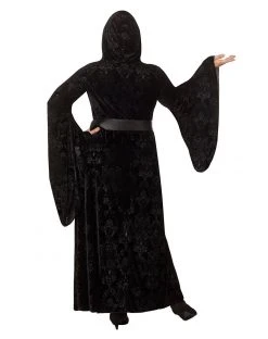 Spirit Halloween Velvet Hooded Plus Size Robe 7 Spirit Halloween Velvet Hooded Plus Size Robe -HALLOWEEN COSTUMES Sales 01427954 b