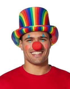 Spirit Halloween Rainbow Top Hat