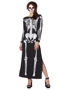 Spirit Halloween Adult Bad to the Bone Dress Costume