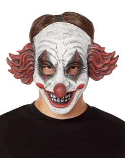 Spirit Halloween Happy Clown Half Mask