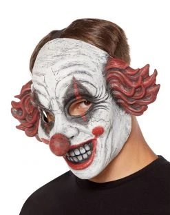 Spirit Halloween Happy Clown Half Mask 7 Spirit Halloween Happy Clown Half Mask -HALLOWEEN COSTUMES Sales 01429166 c