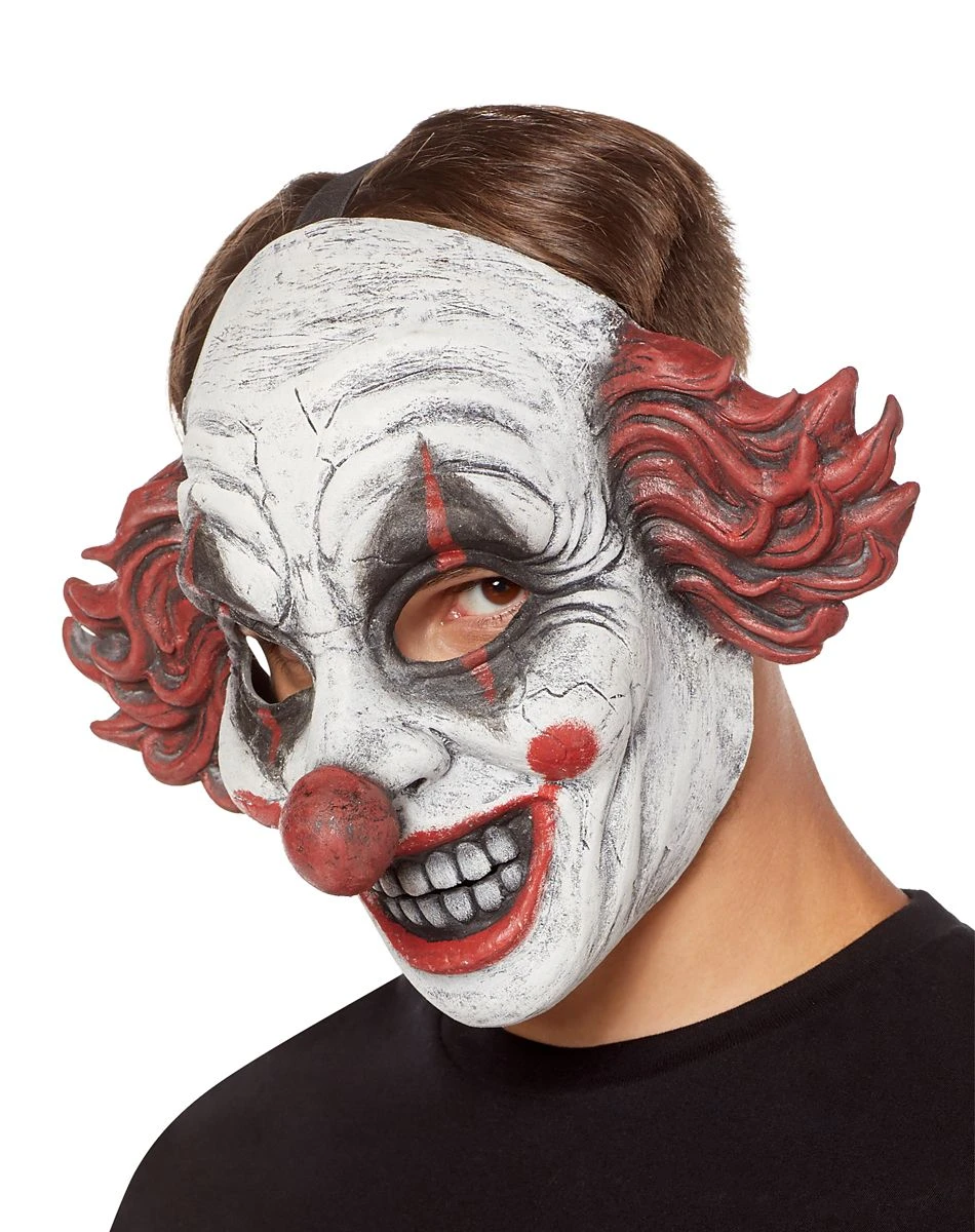 Spirit Halloween Happy Clown Half Mask 5 Spirit Halloween Happy Clown Half Mask - Image 3