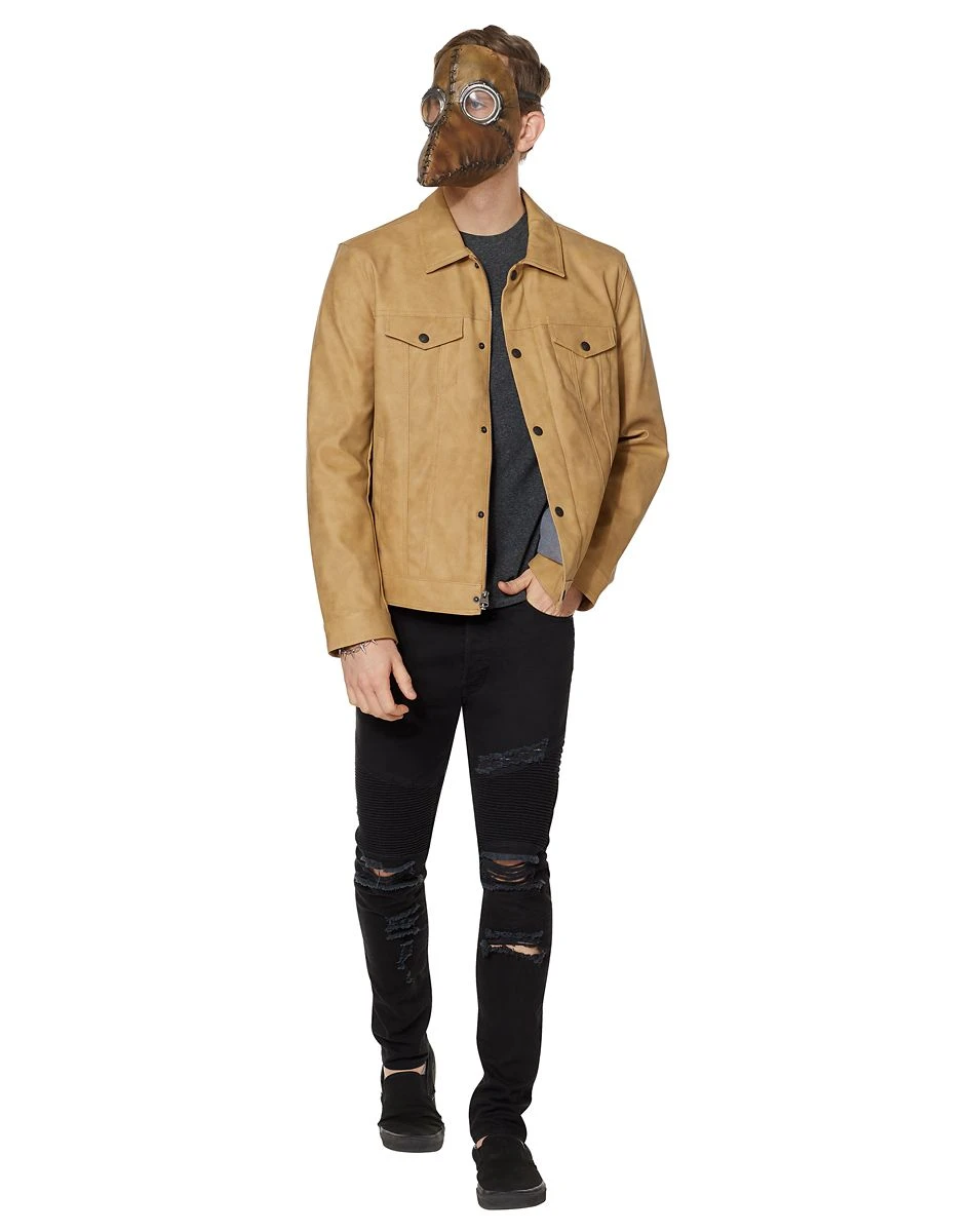 Spirit Halloween Brown Plague Doctor Half Mask 4 Spirit Halloween Brown Plague Doctor Half Mask - Image 2