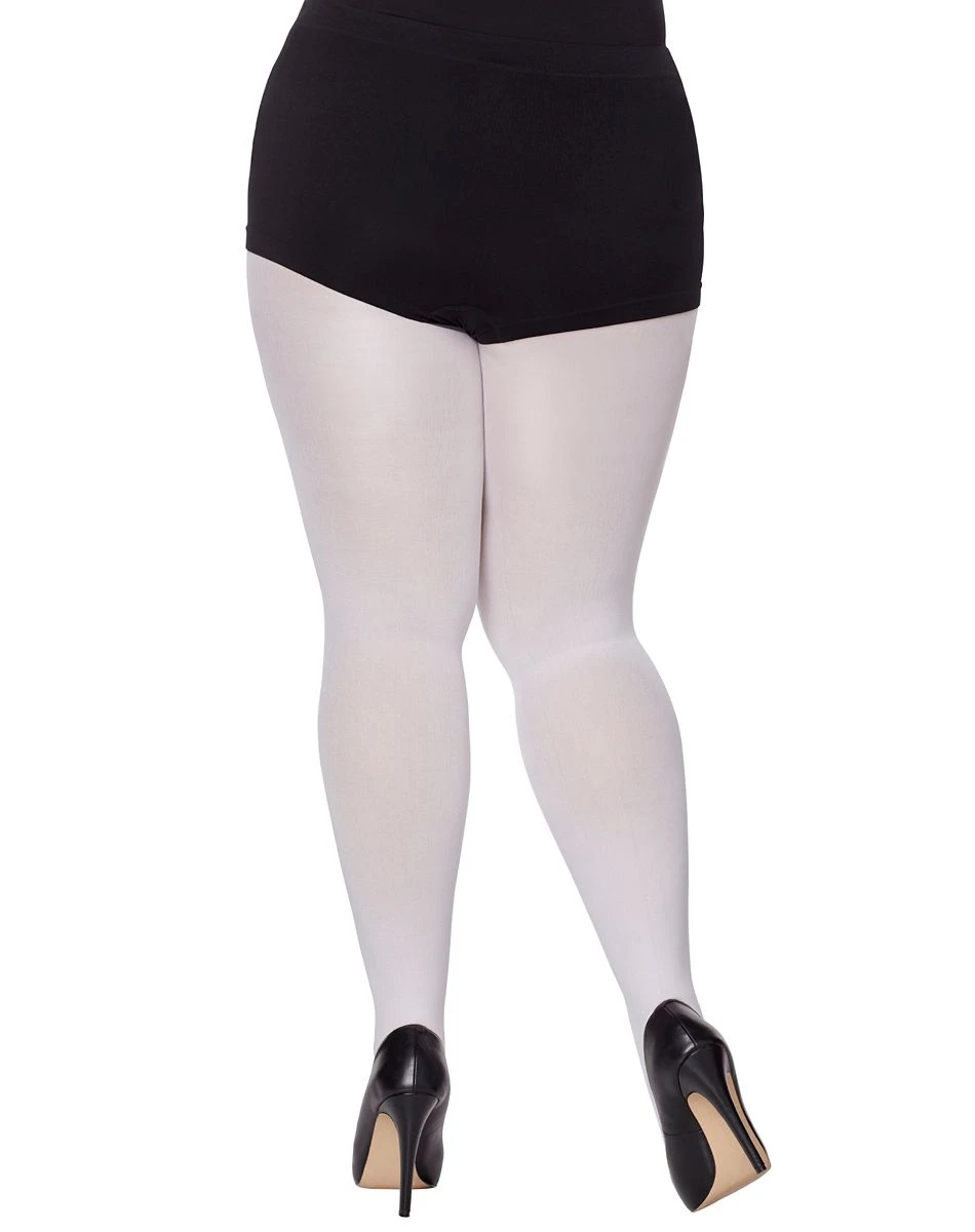 Spirit Halloween White Tights 6 Spirit Halloween White Tights - Image 4