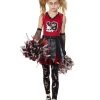 Spirit Halloween Kids Zombie Cheerleader Costume -HALLOWEEN COSTUMES Sales 01430651 a