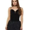 Spirit Halloween Black Velvet Corset 2 Spirit Halloween Black Velvet Corset -HALLOWEEN COSTUMES Sales 01431972 a