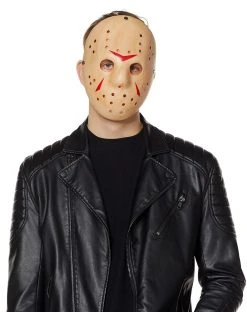 Spirit Halloween Jason Voorhees Half Mask - Friday the 13th