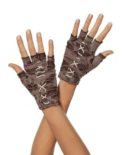 Spirit Halloween Tattered Witch Doctor Gloves