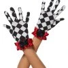Spirit Halloween Jester Diamond Gloves -HALLOWEEN COSTUMES Sales 01433440 a