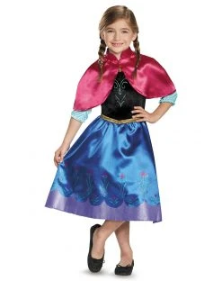 Spirit Halloween Kids Anna Classic Costume - Frozen