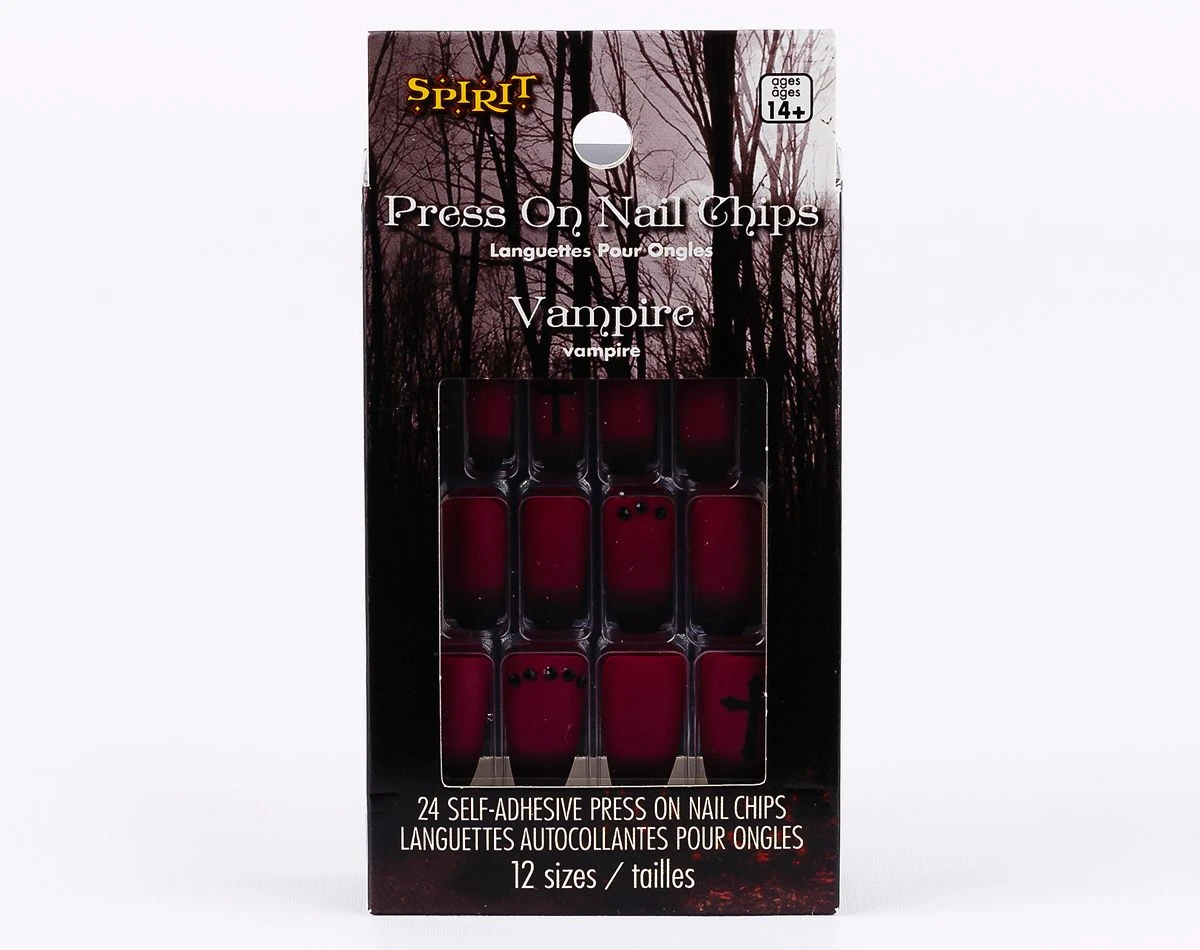 Spirit Halloween Vampire Nails 3 Spirit Halloween Vampire Nails