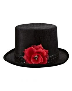 Spirit Halloween Sugar Skull Top Hat -HALLOWEEN COSTUMES Sales 01433754 d