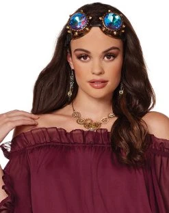 Spirit Halloween Adult Burgundy Ruffle Top 7 Spirit Halloween Adult Burgundy Ruffle Top -HALLOWEEN COSTUMES Sales 01434620 c