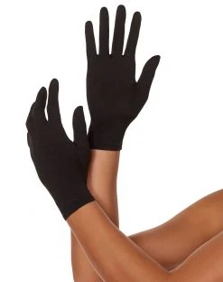 Spirit Halloween Black Short Horror Gloves