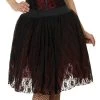 Spirit Halloween Victorian Vampire Layered Skirt -HALLOWEEN COSTUMES Sales 01436005 a