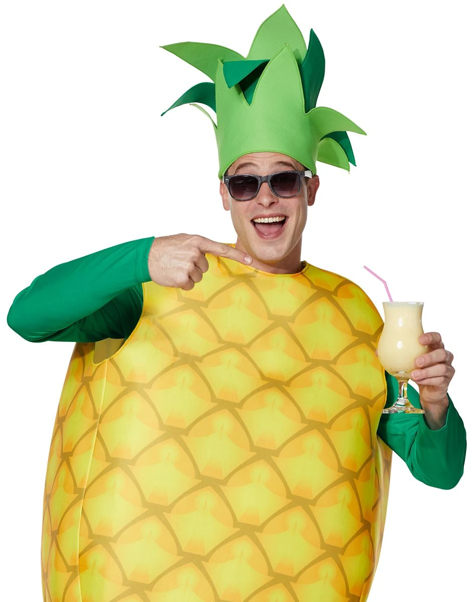 Spirit Halloween Adult Pineapple Costume 5 Spirit Halloween Adult Pineapple Costume - Image 3