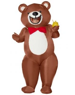 Spirit Halloween Adult Teddy Bear Inflatable Costume