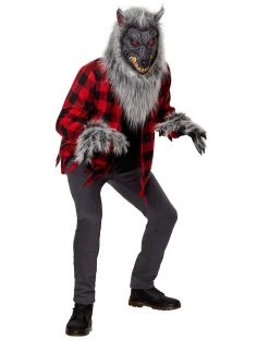 Spirit Halloween Adult Faux Fur Werewolf Costume