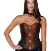 Spirit Halloween Brown Buckle Steampunk Corset 2 Spirit Halloween Brown Buckle Steampunk Corset -HALLOWEEN COSTUMES Sales 01438951 a