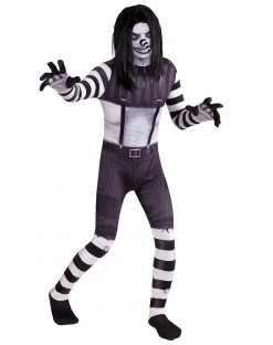 Spirit Halloween Kids Laughing Jack Skin Suit Costume