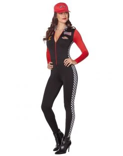 Spirit Halloween Adult Race Car Driver Costume -HALLOWEEN COSTUMES Sales 01440536 a