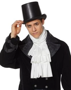 Spirit Halloween White Vampire Jabot