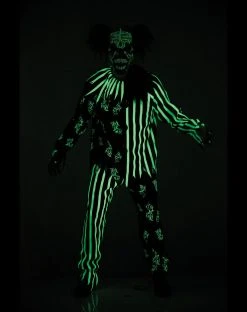 Spirit Halloween Kids Glow in the Dark Chaos Clown Costume 7 Spirit Halloween Kids Glow in the Dark Chaos Clown Costume -HALLOWEEN COSTUMES Sales 01440726 c
